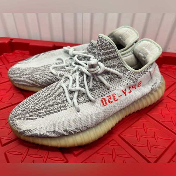 Adidas Yeezy 350 V2 YZY Blue Tint Mens size 13 - Picture 1 of 4